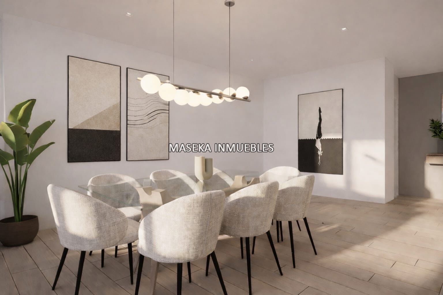 Piso de Diseño Moderno con Amplia Terraza